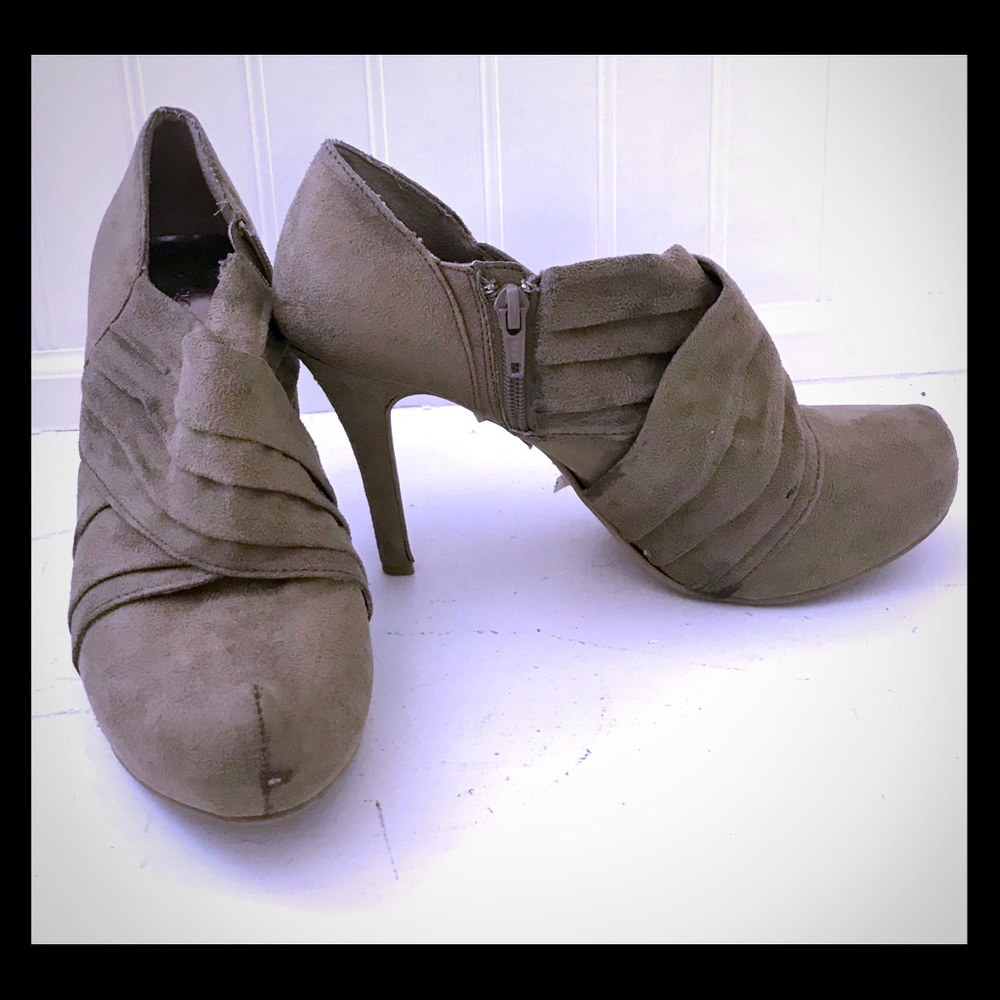 Taupe Ankle Boots